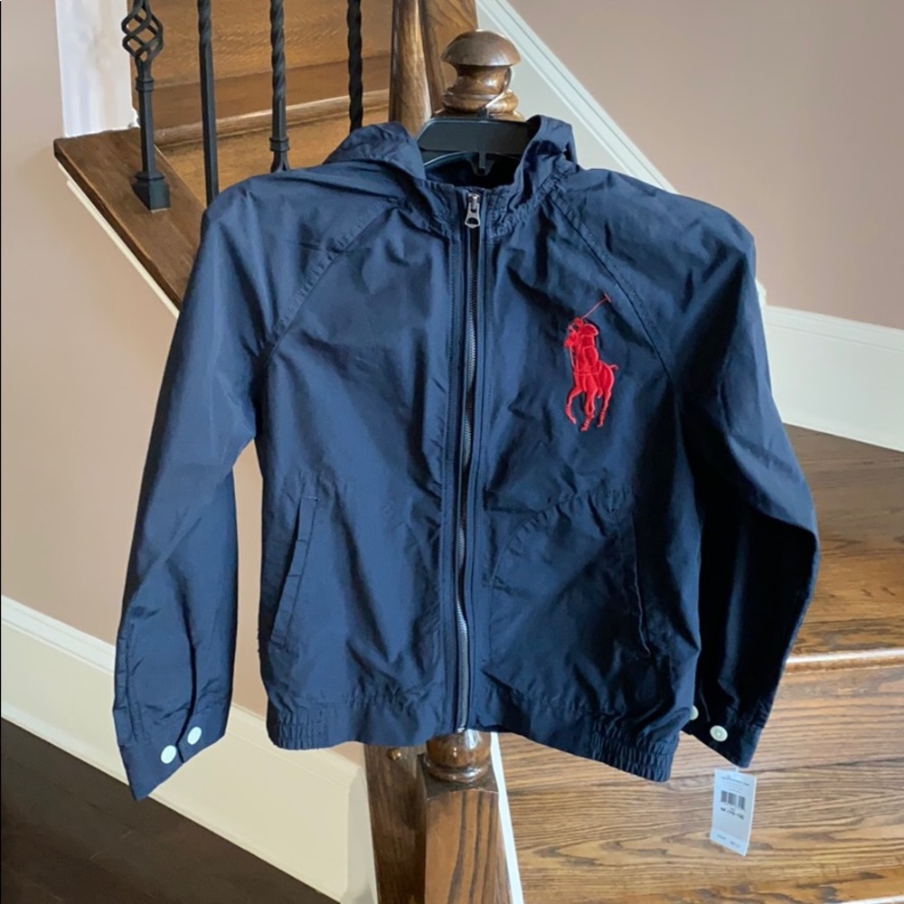 Boys Polo jacket, size 10-12!